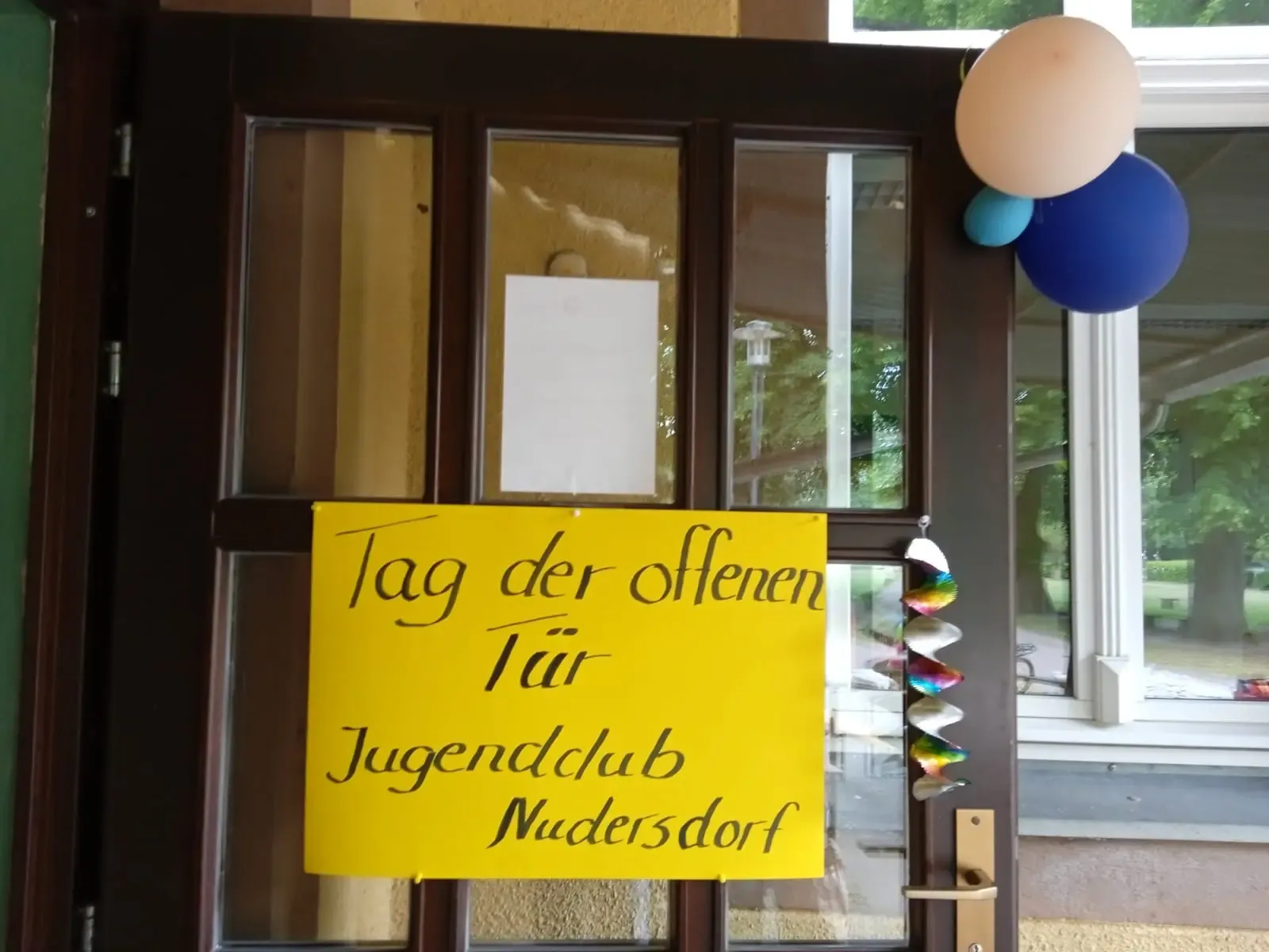 Tag der offenen Tür im Jugendclub Nudersdorf