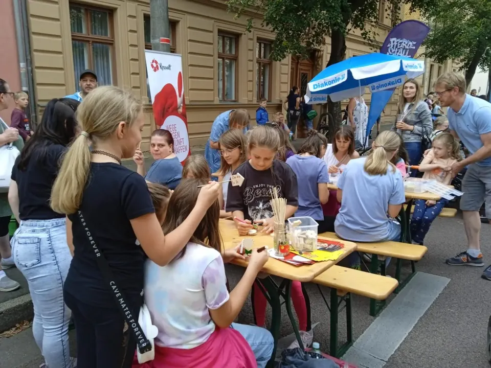 Reso-Witt beim Lutherstraßenfest