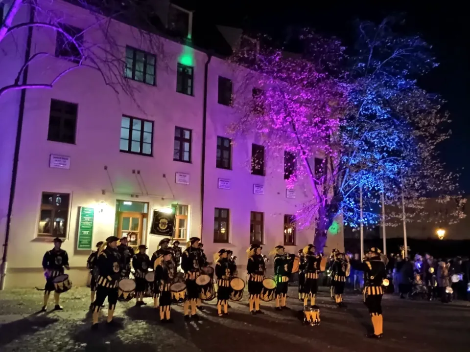 Gut besuchter Lampionumzug