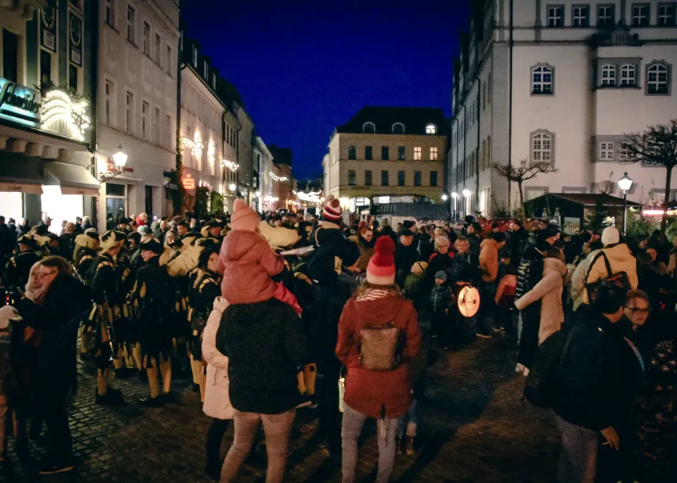 Gut besuchter Lampionumzug