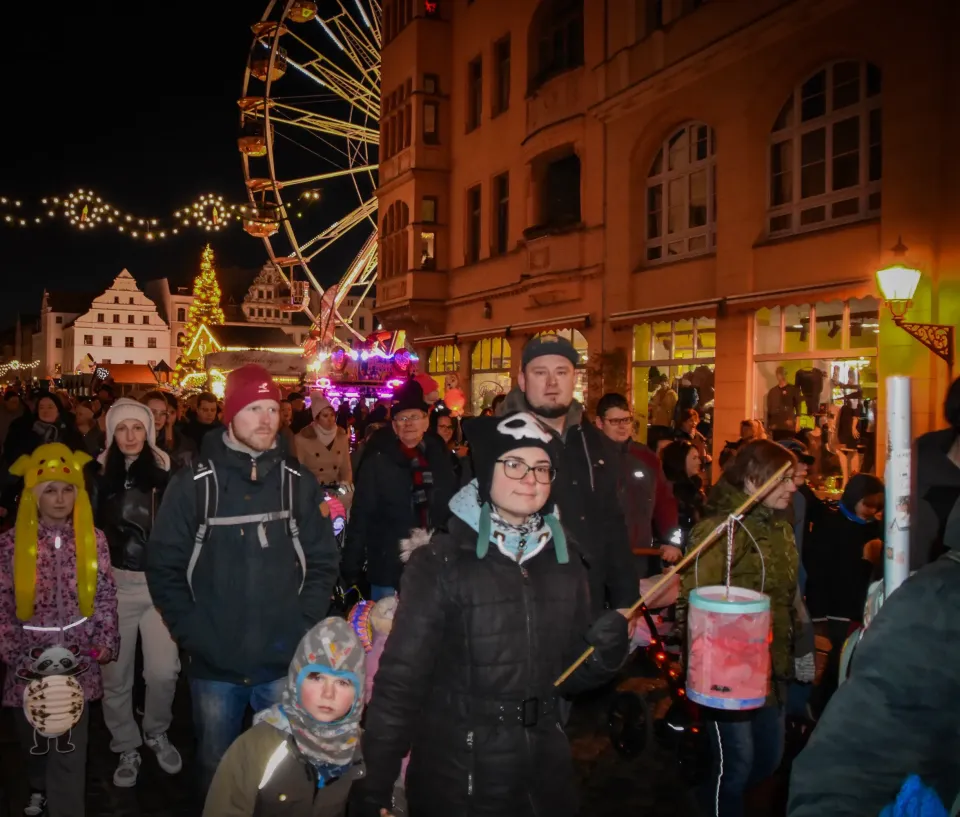 Gut besuchter Lampionumzug
