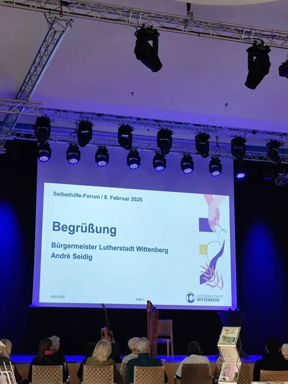 Reso-Witt beim Selbsthilfeforum der Lutherstadt Wittenberg