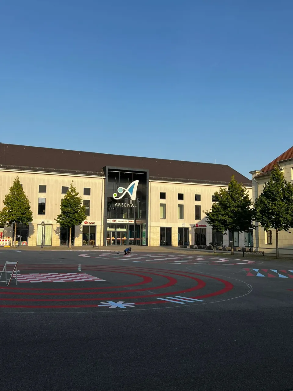 Projekt „Spielfeld Stadt“ auf Wittenbergs Arsenalplatz umgesetzt