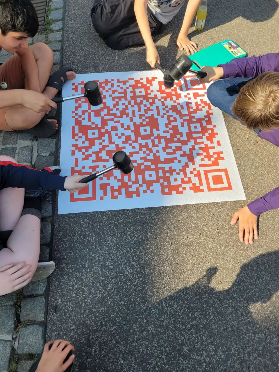 Projekt „Spielfeld Stadt“ auf Wittenbergs Arsenalplatz umgesetzt