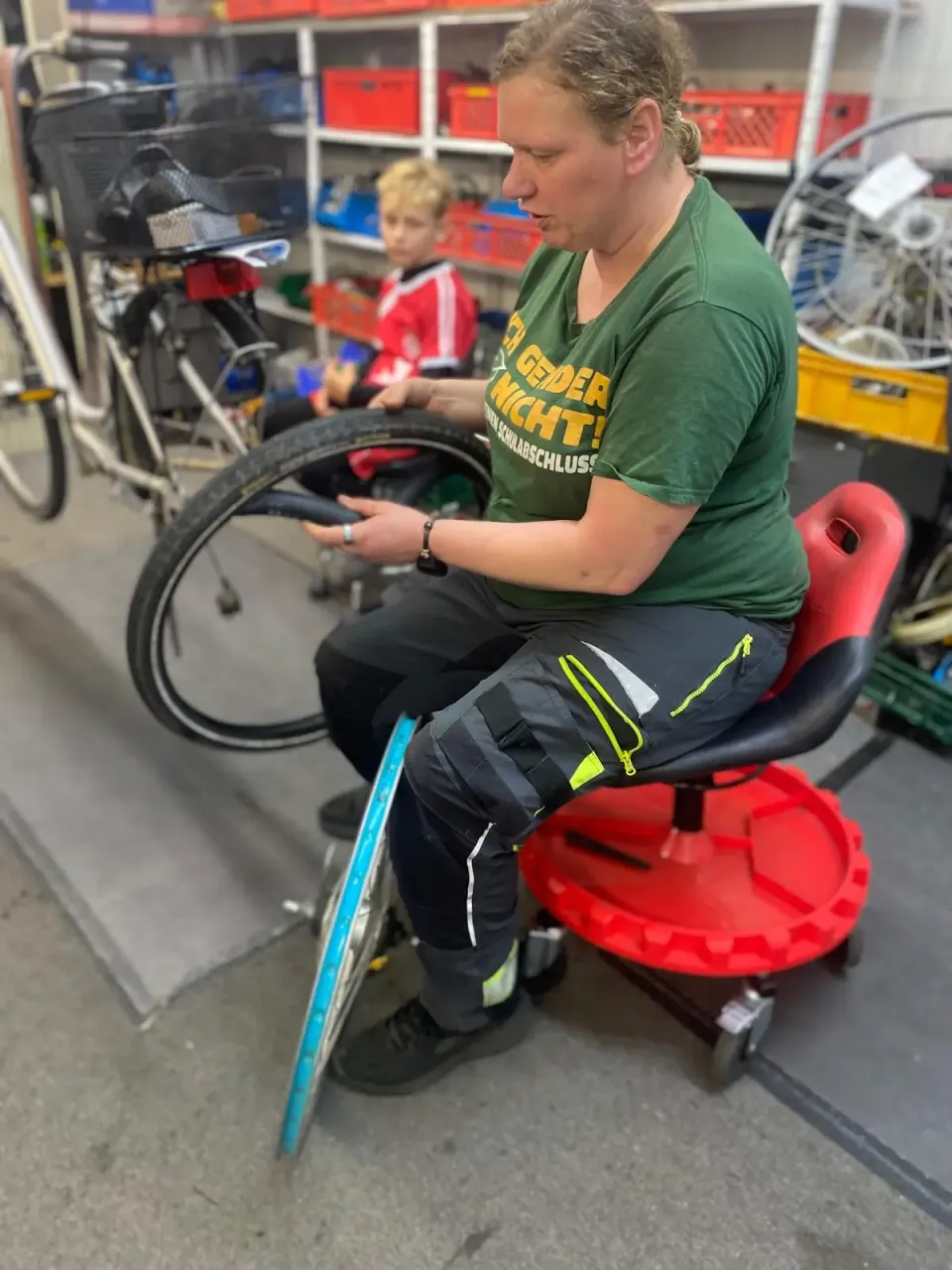 Fahrradreparierworkshop unserer Fahrradwerkstatt