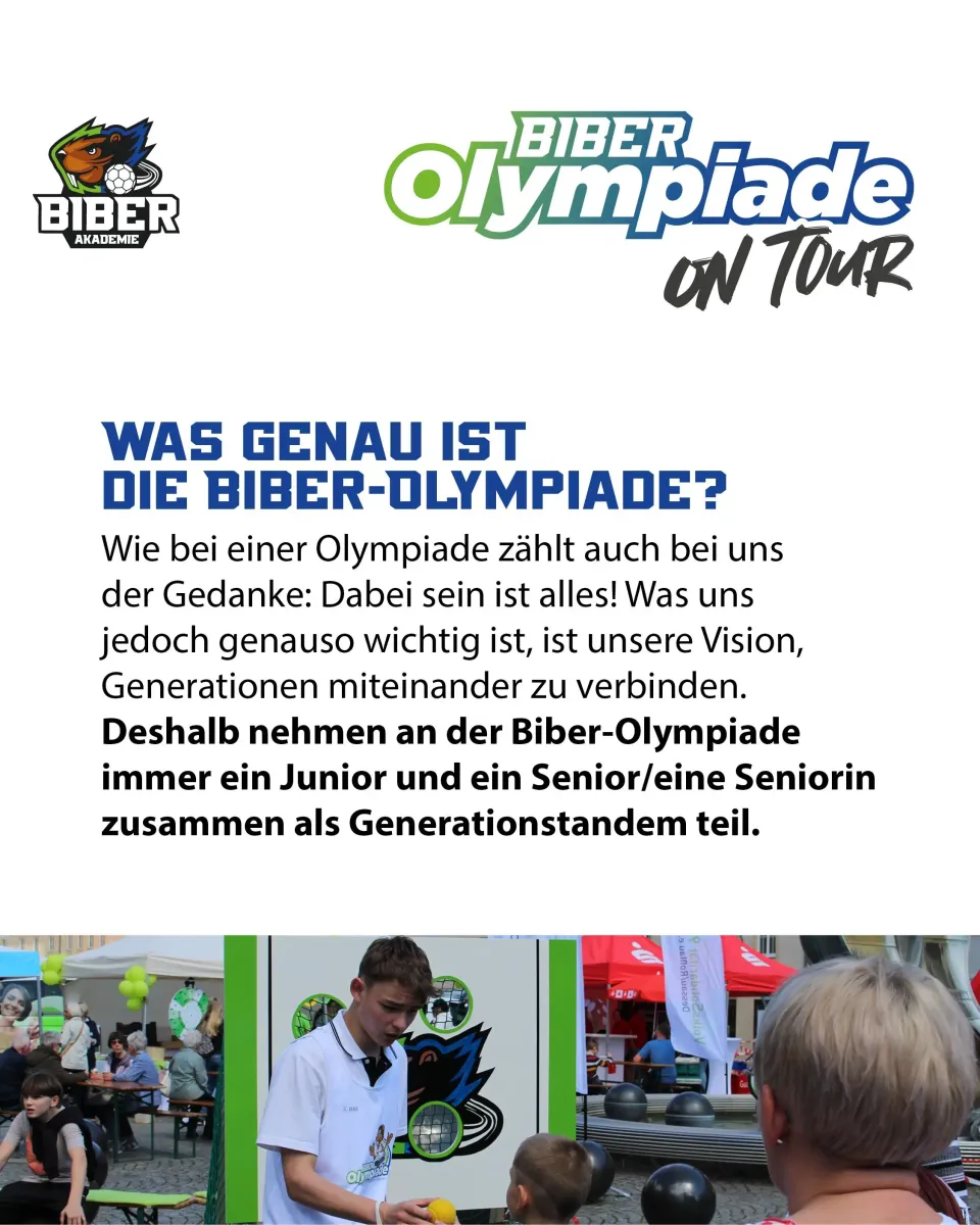 Generationsübergreifende Biberolympiade