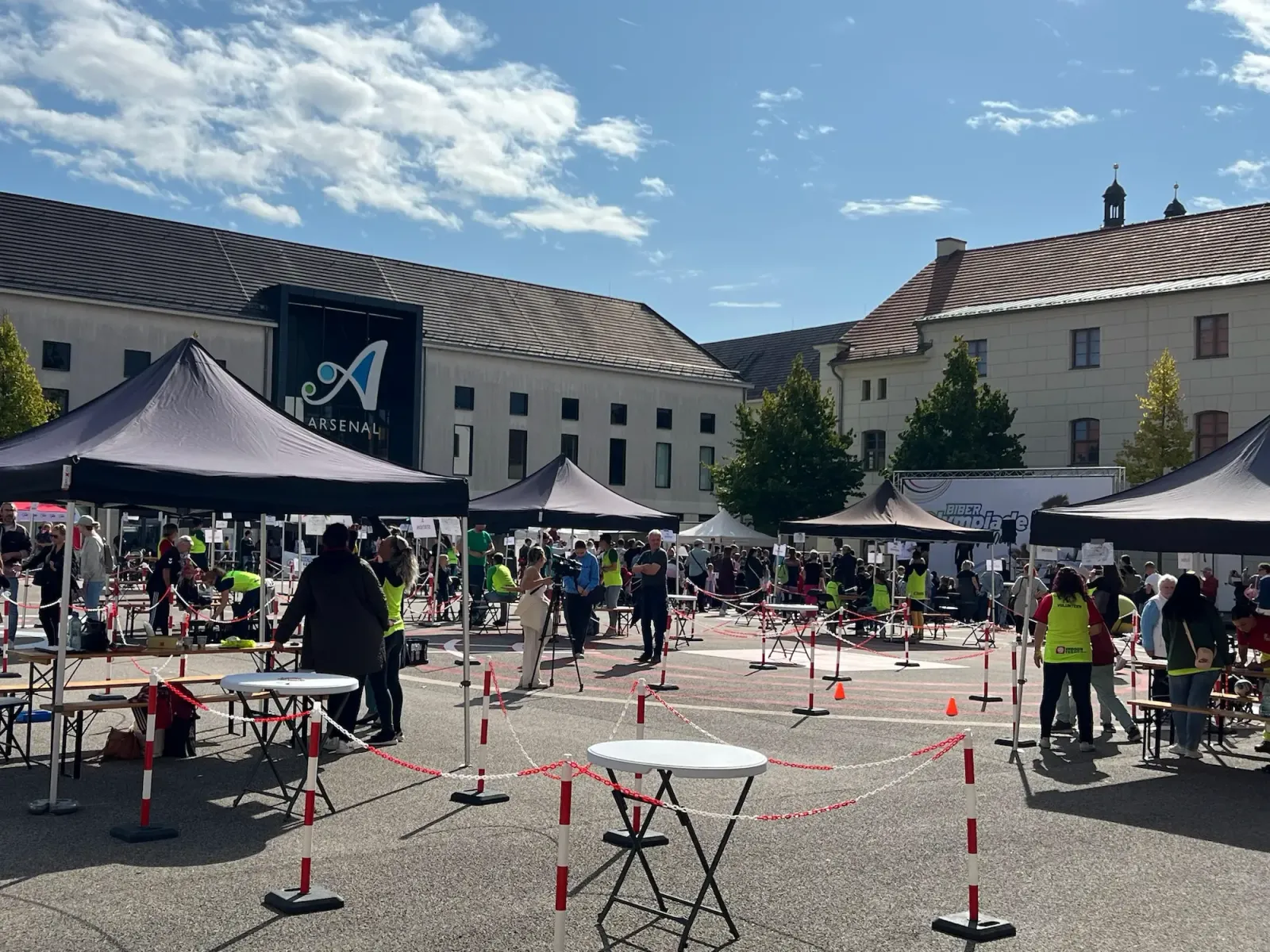 Generationsübergreifende Biberolympiade