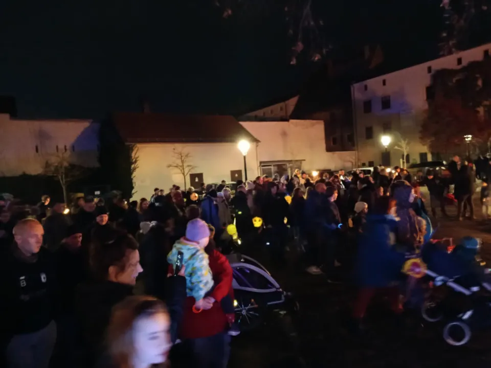 Gut besuchter 28. Lampionumzug