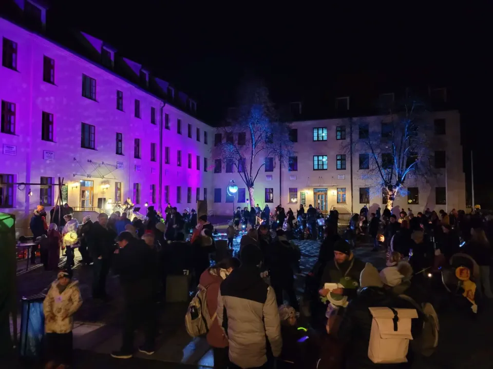 Gut besuchter 28. Lampionumzug