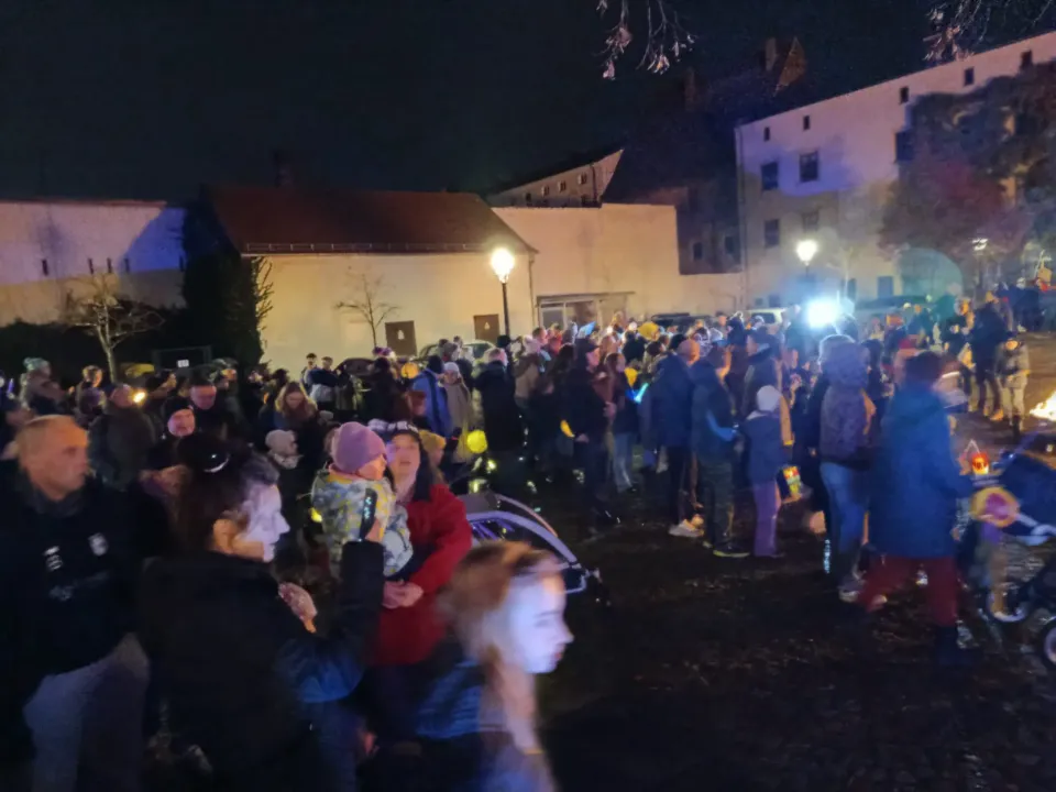 Gut besuchter 28. Lampionumzug