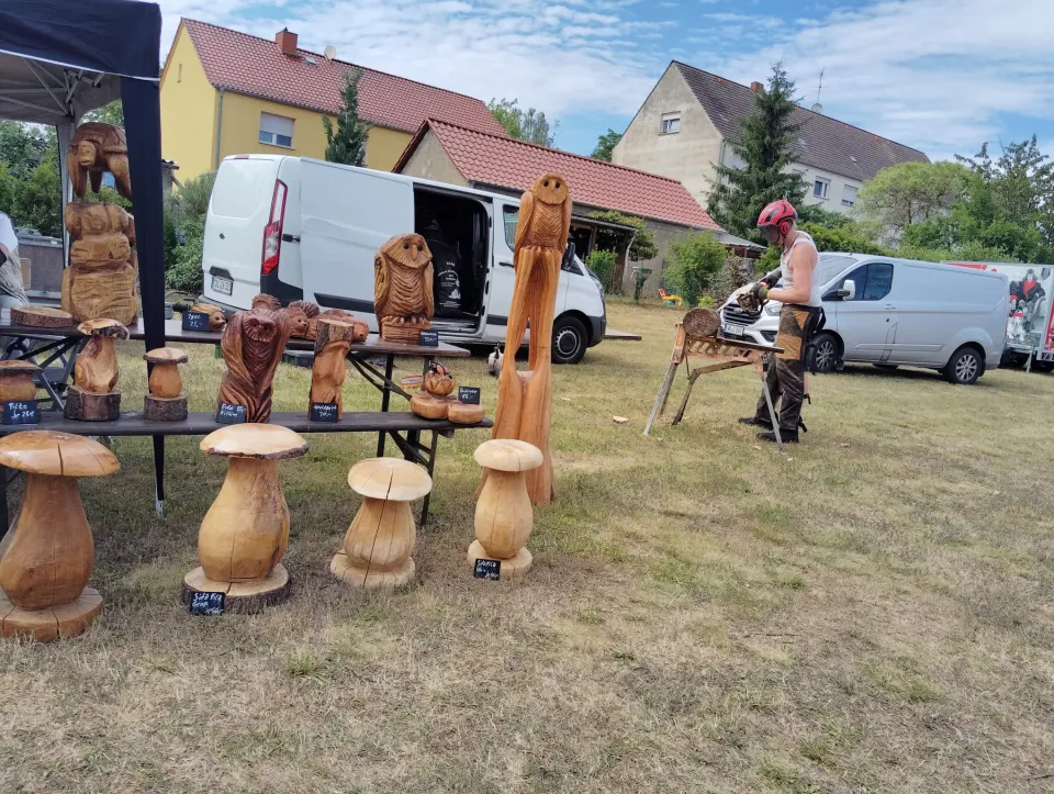 Jugendclub Straach beteiligte sich am Dorffest