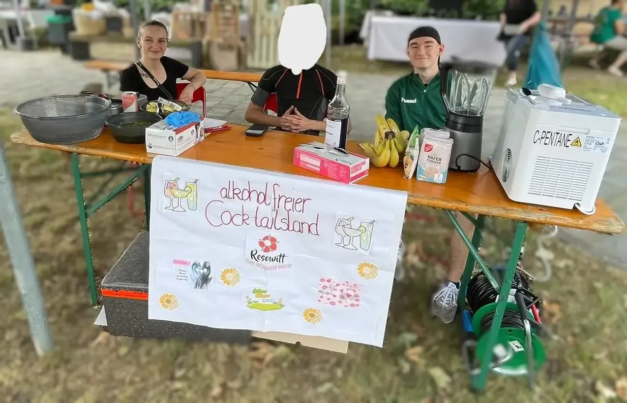 Jugendclub Vockerode beteiligte sich am Sommerfest der Gemeinde
